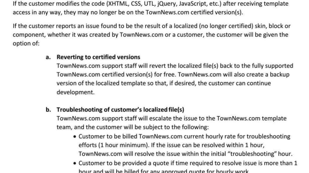 BLOX CMS Template Access